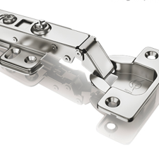 Dobradiça 35mm Pistão Slide On Reta